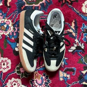 Adidas OG Samba, Core Black / Wonder White / Silver Metallic, W8